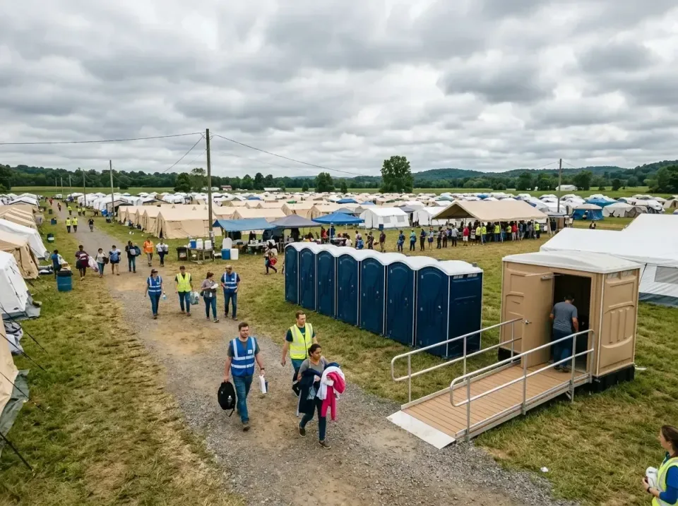 disaster-relief-camp-restrooms-010 — frequently asked questions, Dumpster & Portable Bathrooms Rental in Rogers City, MI